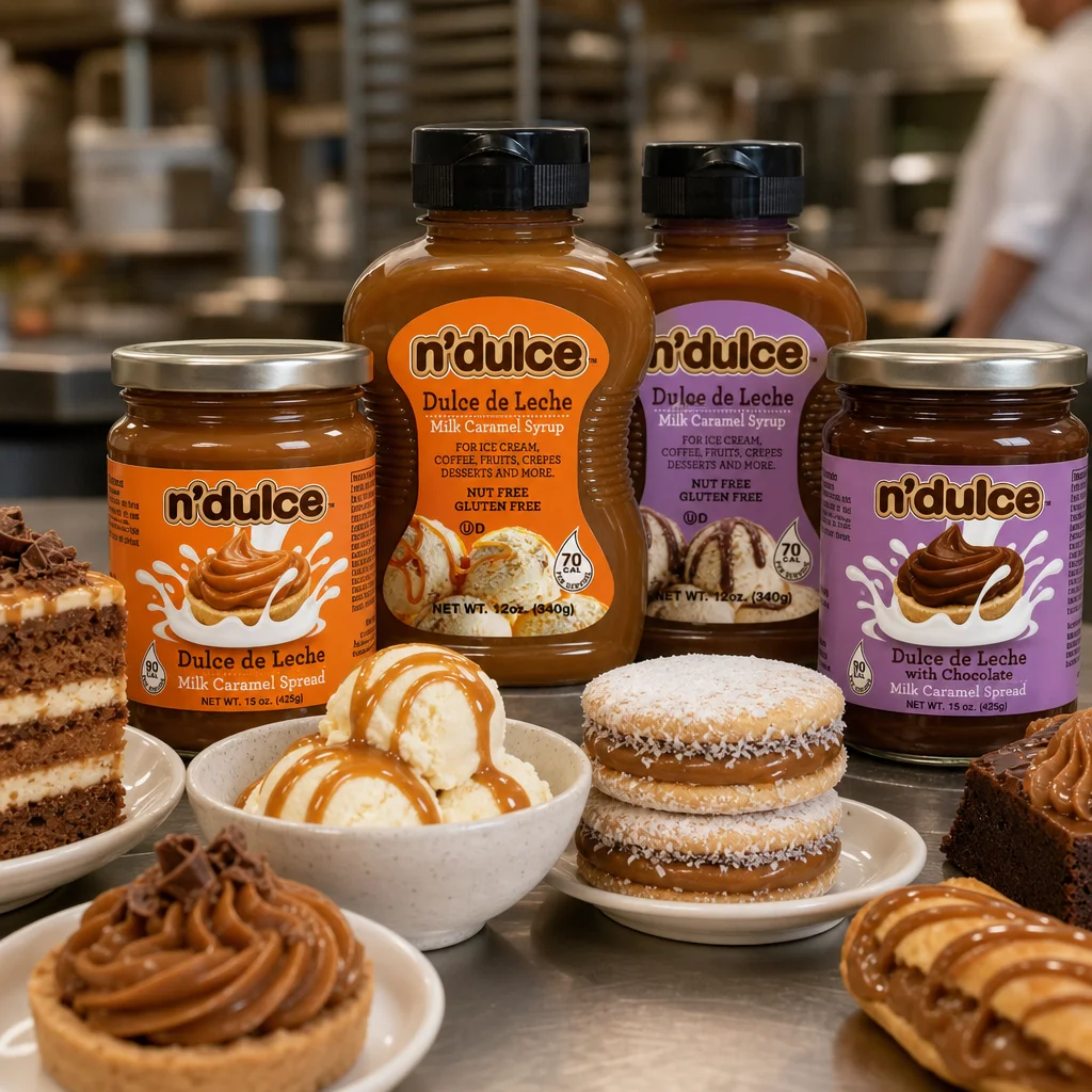 Dessert made with N'dulce Dulce de Leche