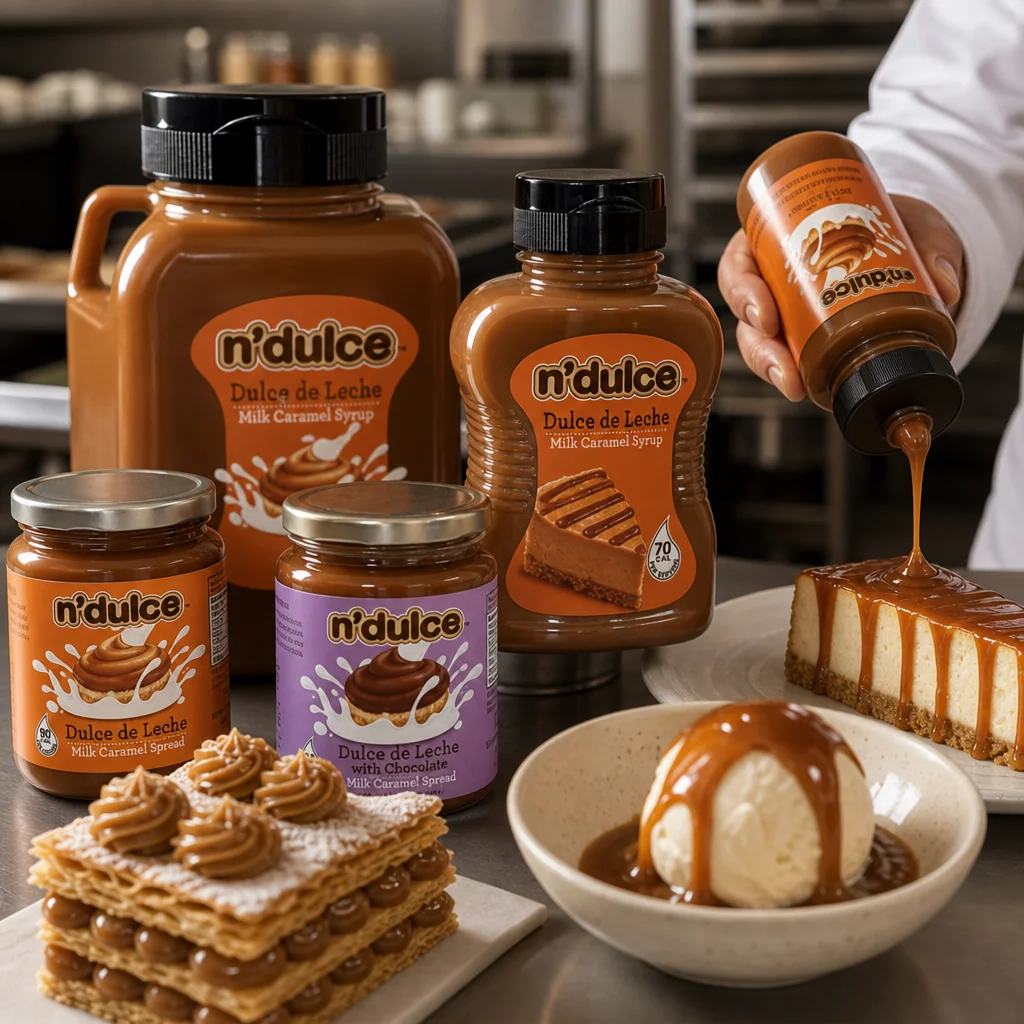 Dessert made with N'dulce Dulce de Leche