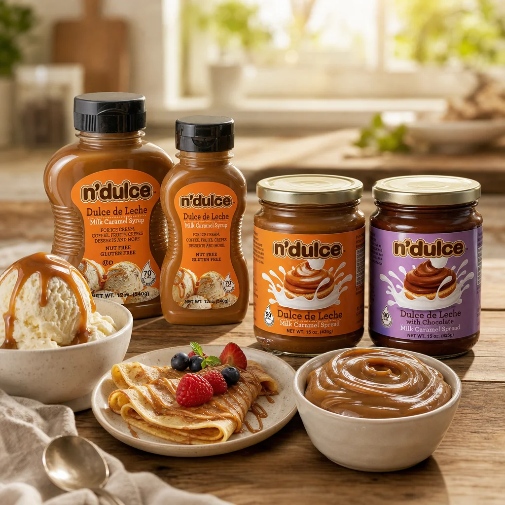 Dessert made with N'dulce Dulce de Leche
