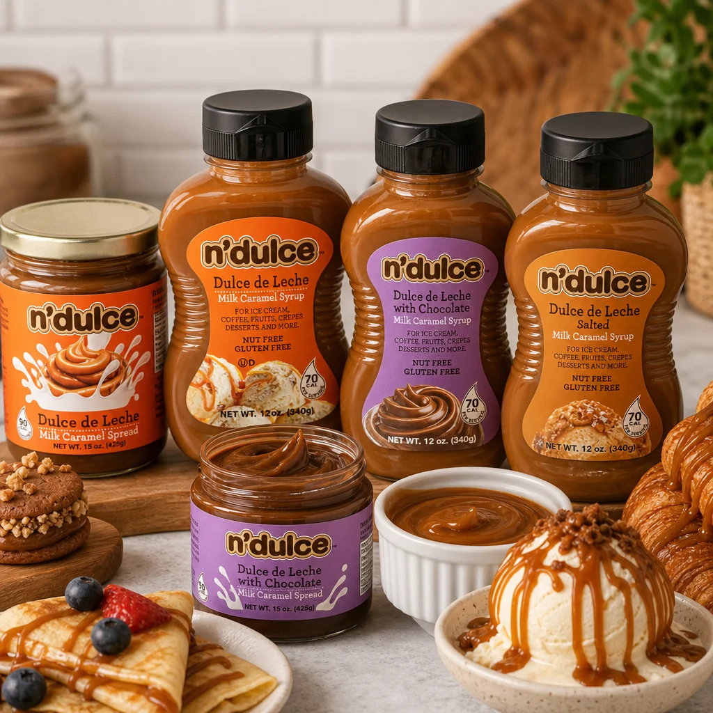 Dessert made with N'dulce Dulce de Leche