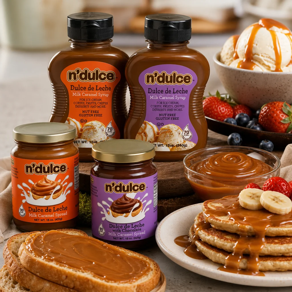 Dessert made with N'dulce Dulce de Leche